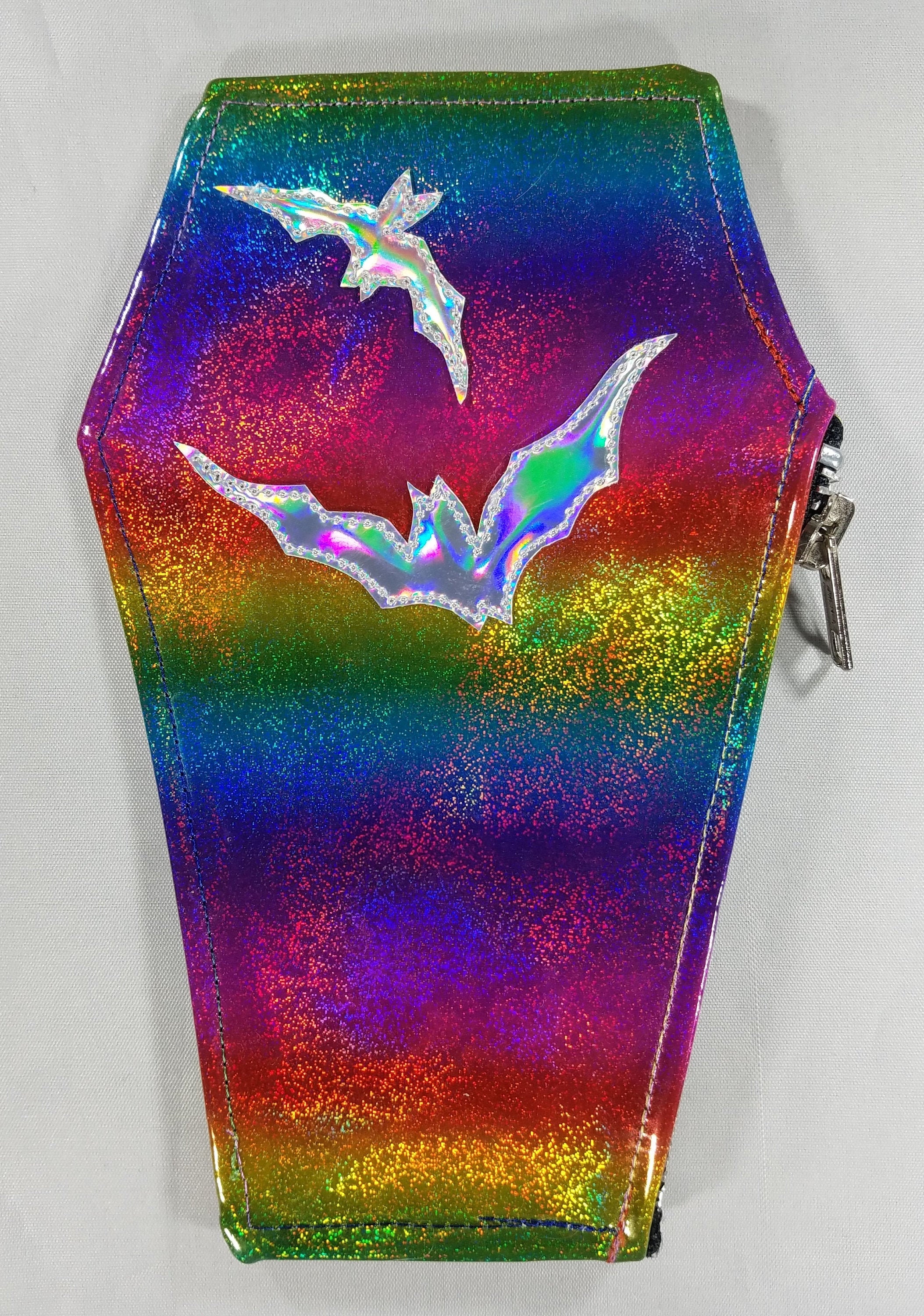 SUN/EYEGLASS CASE Vinilo de brillo holograma arco iris con | Etsy