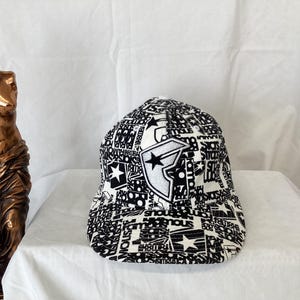 Casquette FAMOUS STARS & TRAPS - Style Hip-hop, Taille 7 1/4 (58), 100% Coton, Neuf