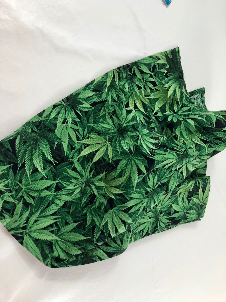 Marijuana Cannabis Print Fabric Napkins Set of 4 Fabric - Etsy