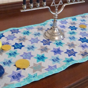 Chanukah Hanukkah Table Runner