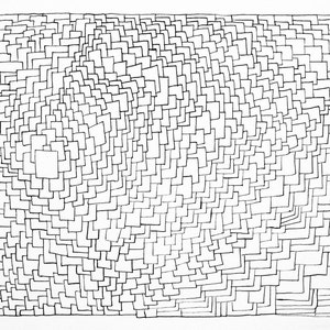 Coloring Page, Adult Coloring Page Stacked Boxes, Neighborhoods Digital Download