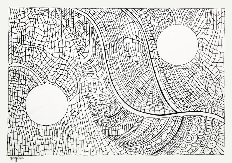 Volwassen Kleurplaten Pagina Zijrivieren Rivers Agriculture Etsy