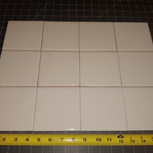 Azulejo GOLDEN SPICE de los años 60, diseño moderno de mediados de siglo, NOS, 12 piezas. Danto Japón imagen 3
