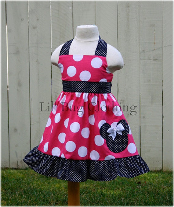 polka dot jumper dress