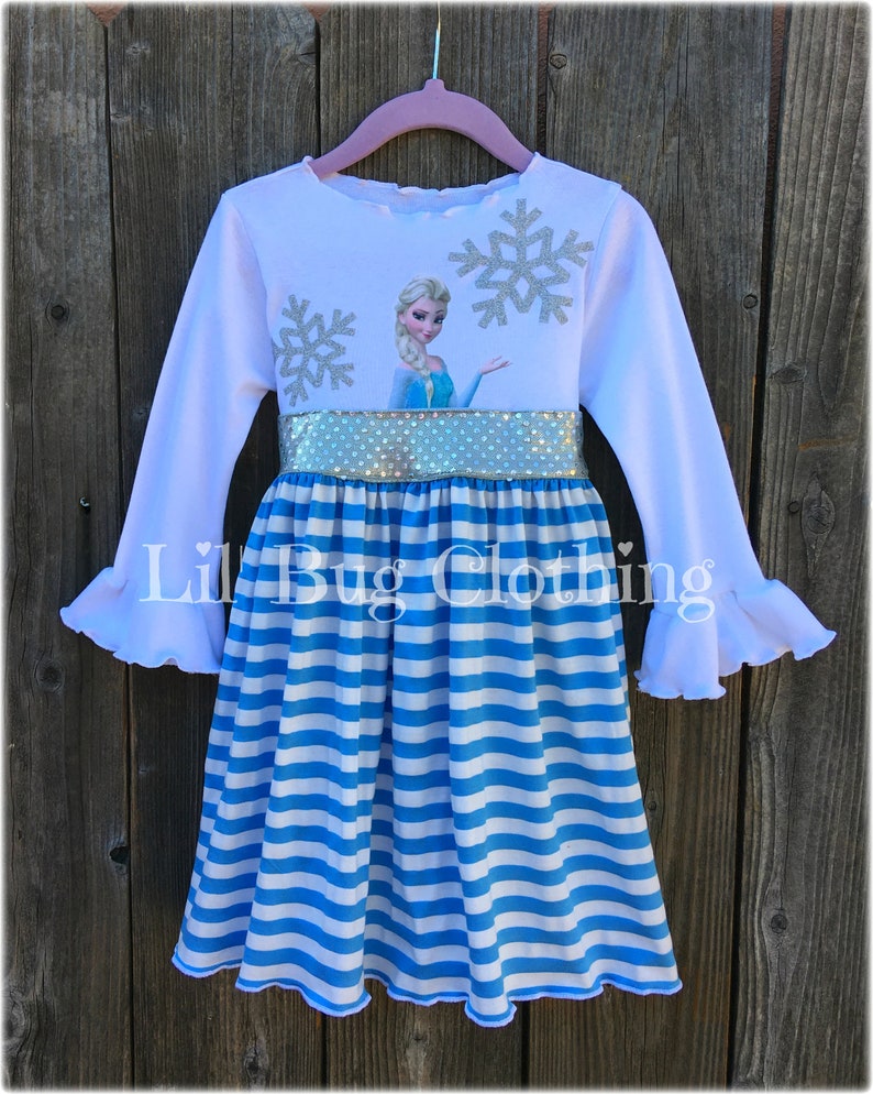 anna elsa frozen dress