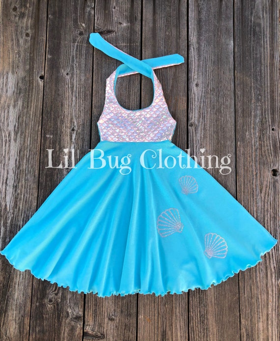 mermaid party dress girl