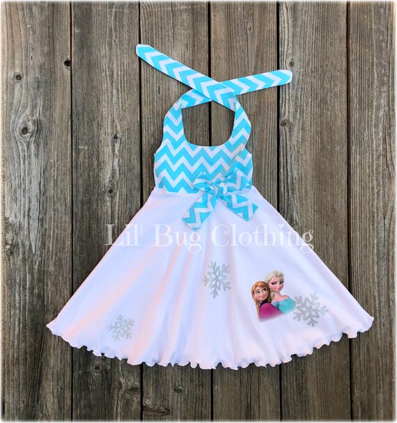 anna elsa frozen dress
