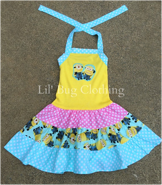 minion birthday outfit girl