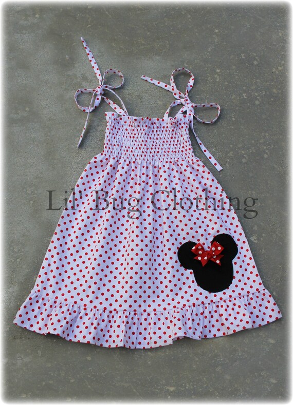 Minnie Mouse Smocked Dress