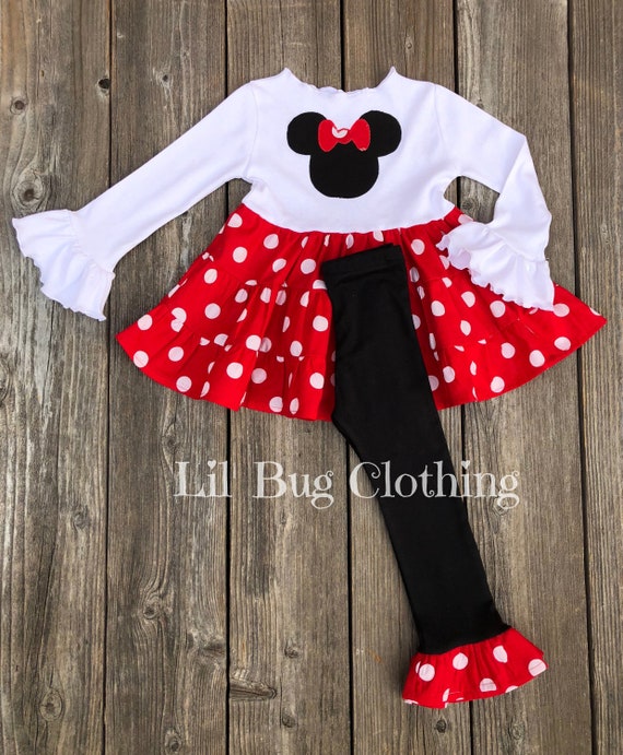 minnie mouse girl outfit