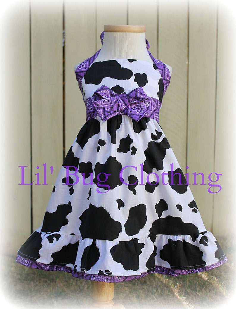 Country Purple Dress