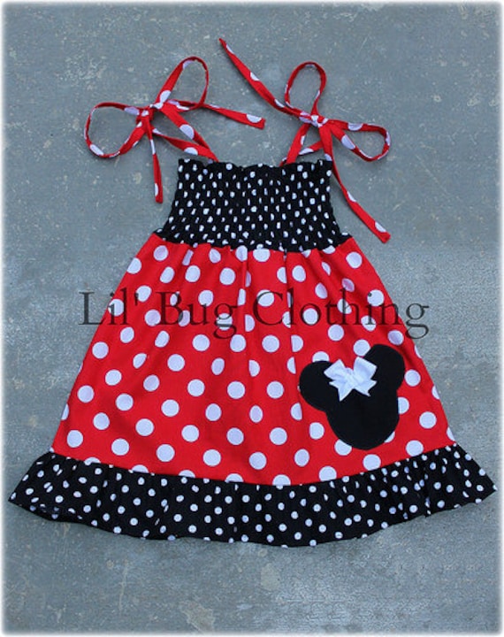 Minnie Mouse Smocked Dress