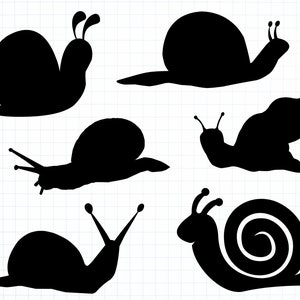Schnecke SVG, Schnecke SVG Bundle, Schnecke Clipart, Schnecke DXF, Schnecke Vektor, niedliche Schnecke Kinder Shirt SVG, Schnecke Silhouette, Kinderzimmer Dekor