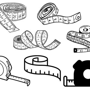 Meetlint Svg, SVG-bestanden voor Cricut, Meet Svg, Tape Clipart, Timmerman SVG, Crafting SVG, Naai Svg, Meet Tape Vector