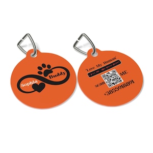 Voice QR Code Pet Tag: Custom Dog & Cat ID with Personal Message