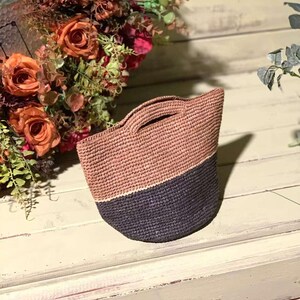 crochet tote