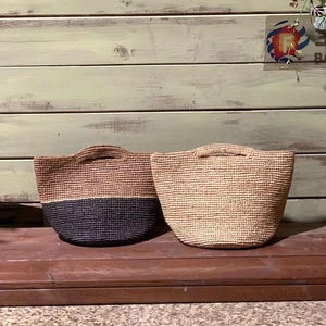 Mini Raffia Bag