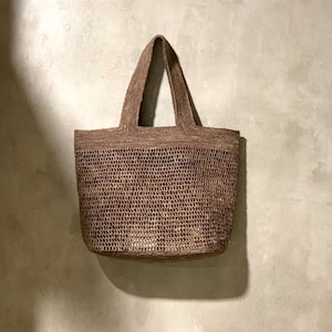 Trendy Mesh Bag Raffia Straw - Comfortable Crochet Beach Bag Wide Shoulder Strap, Gifts for Women