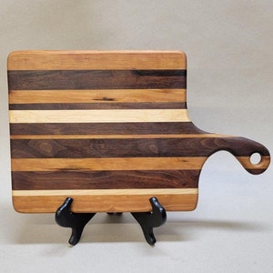 Large Cheese Charcuterie Serving Board with Handle