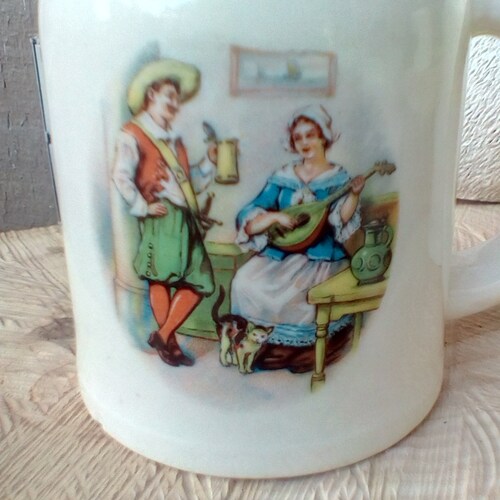 Shops Erphila beer steins, Czecho-slovakia, 1/2 L, set of 6, all different