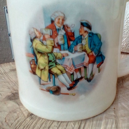 Shops Erphila beer steins, Czecho-slovakia, 1/2 L, set of 6, all different