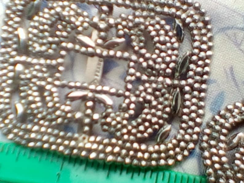 Cut steel shoe buckles France VG condition large MB