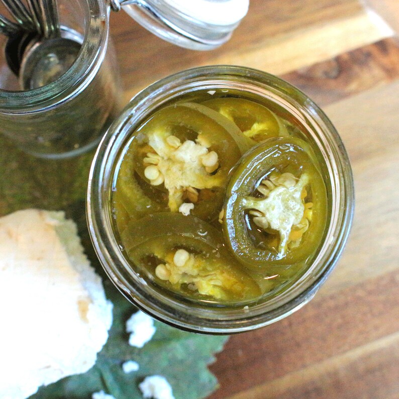 Sweet Hot Pickled Jalapenos Etsy