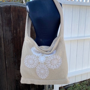 Bolso estilo suéter con mandalas de inspiración vintage