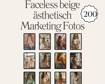 Faceless beige ästhetische Stock Fotos (mit PLR) | Instagram | TikTok | Pinterest | Boho