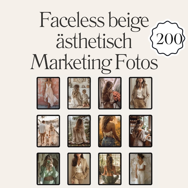 Faceless beige aesthetic stock photos (with PLR) | Instagram | TikTok | Pinterest | Boho