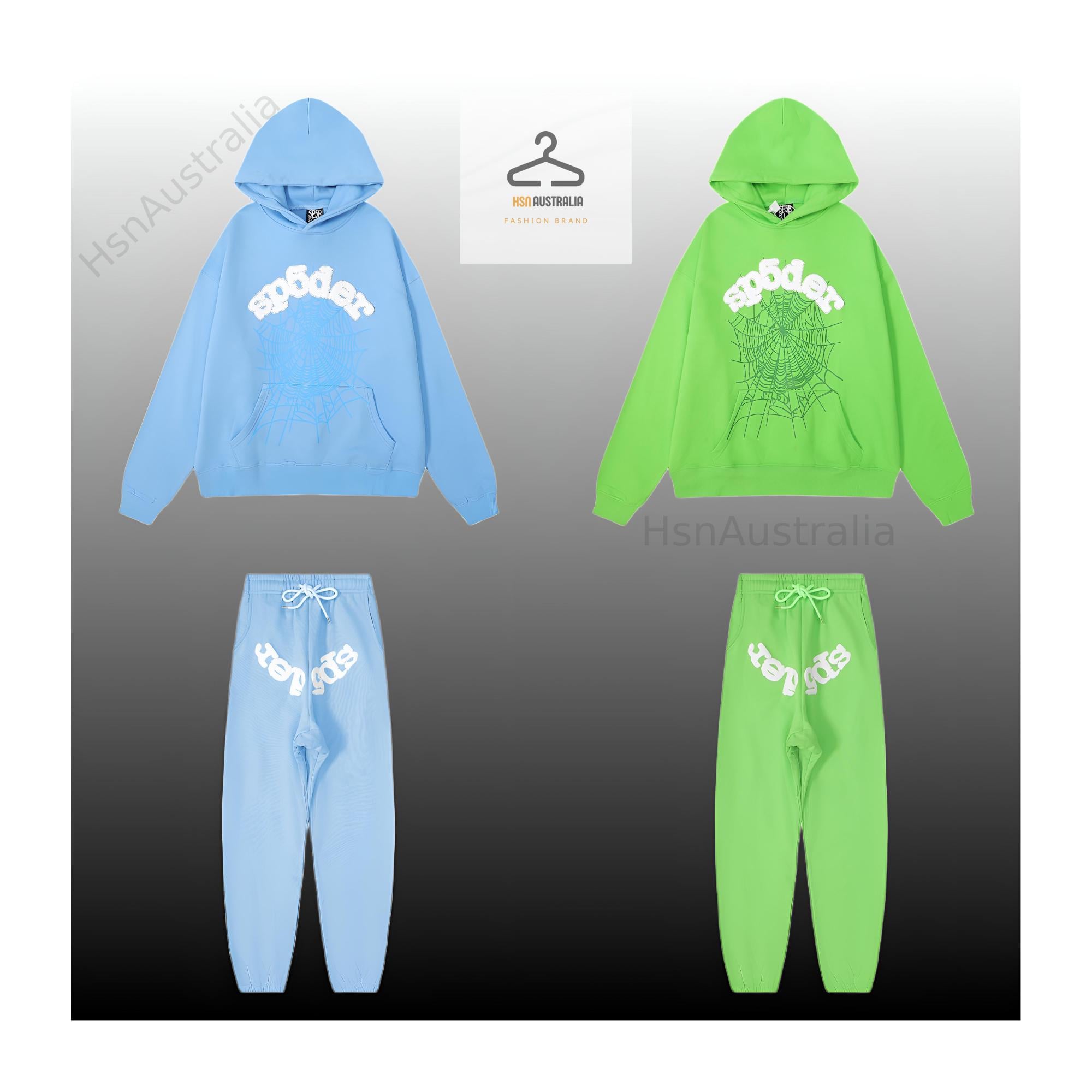 Sp5der Pants Green - Etsy