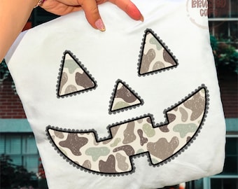Camo Kürbis PNG: Halloween Spitze, Jack O 'Lantern (Digitaler Download)