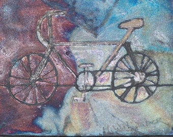 Bicycle in Raku