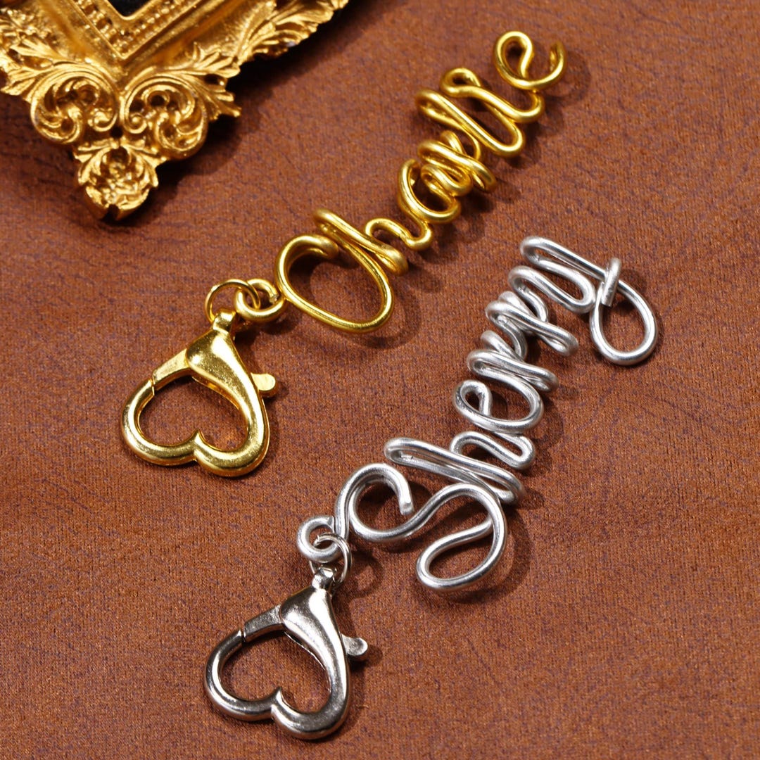 Custom Name Keychains, Personalized Heart-shaped Keychains,personalized ...