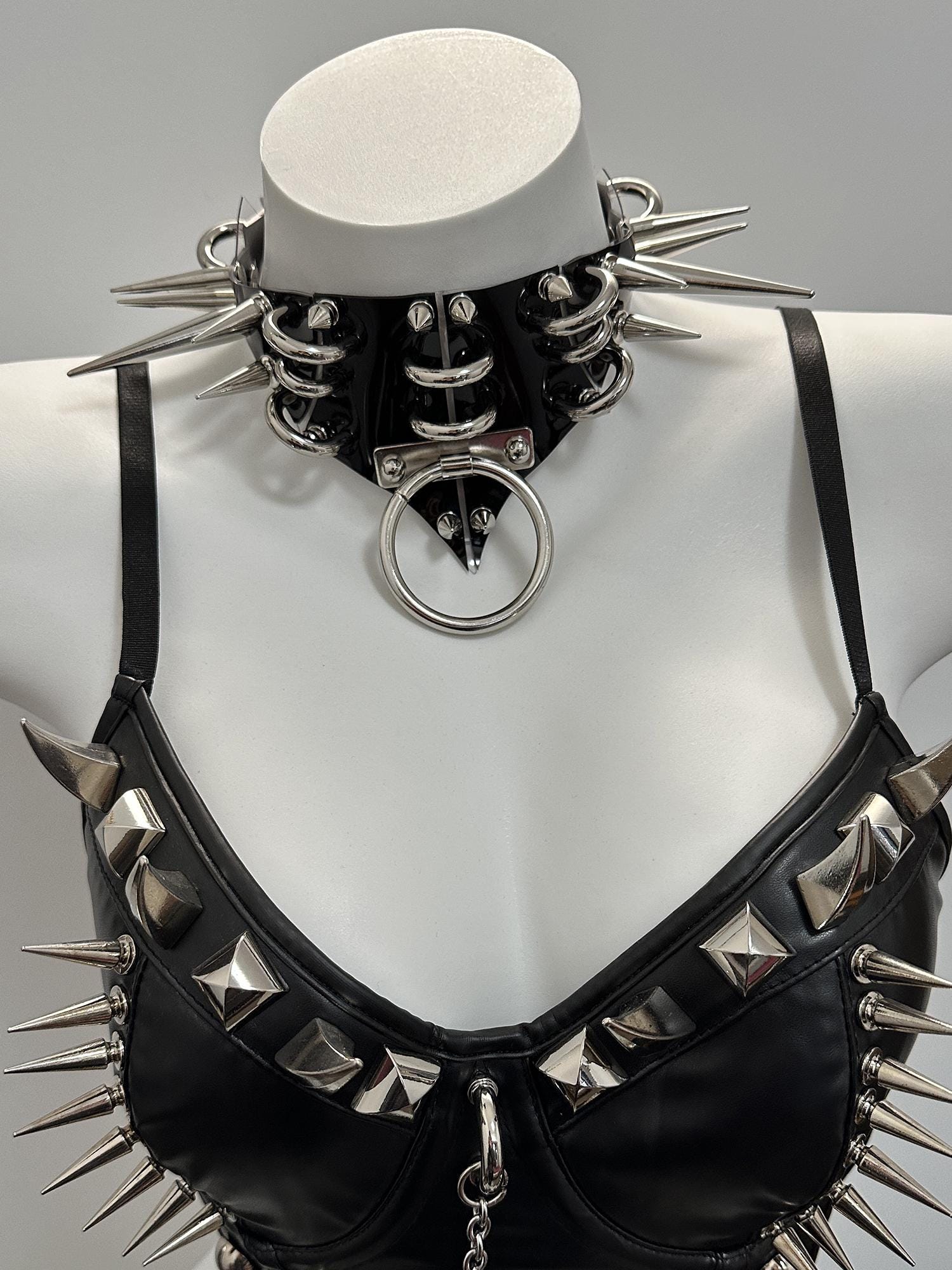 Extreme spike choker - Etsy 日本