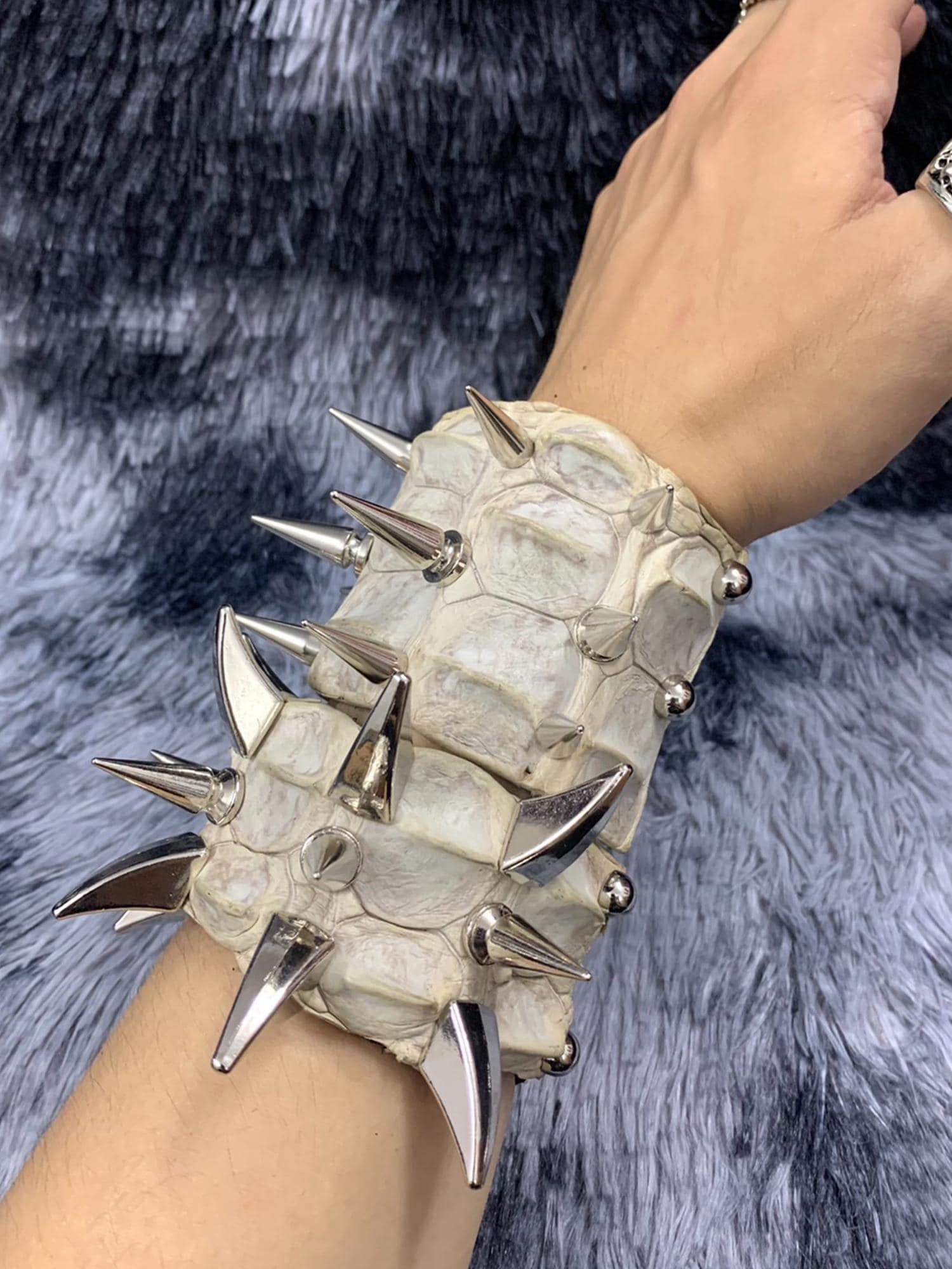 Crocodile Skin Bracelet - Etsy