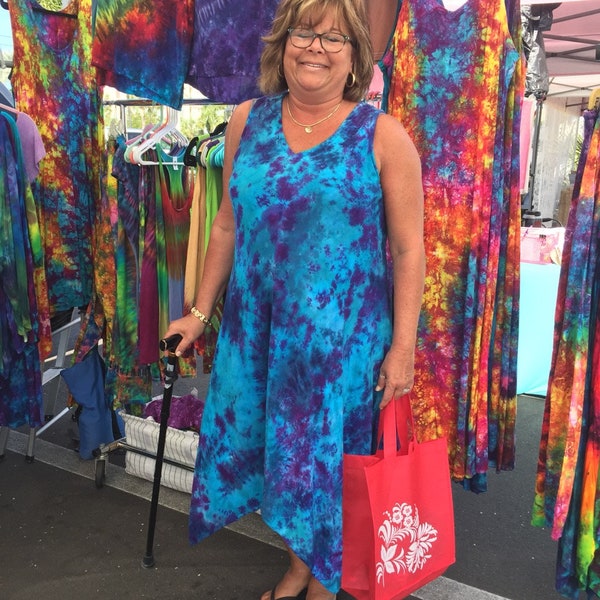 HANDKERCHIEF HEM TOP FESTIVAL EXPRESS