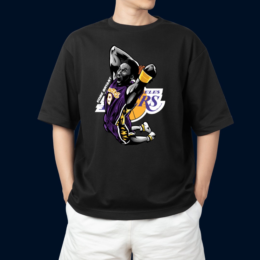white kobe bryant shirt
