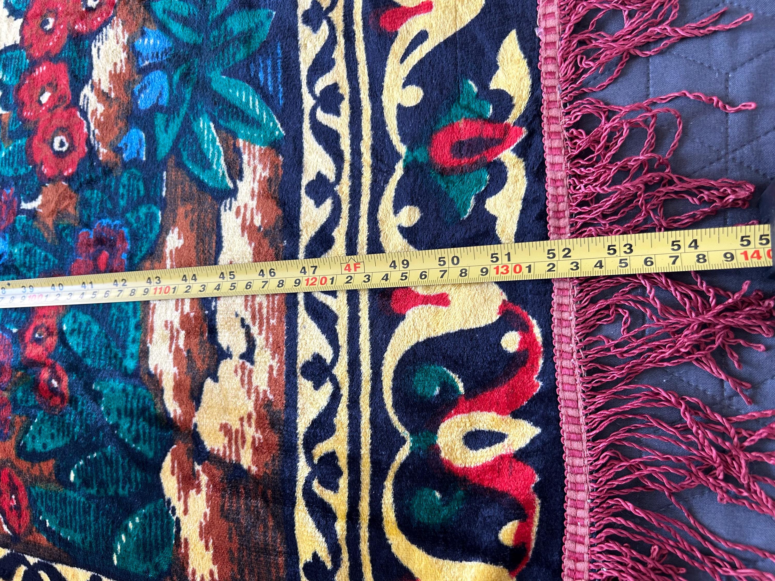 Vintage Soviet Decorative Wall Rug Orient Styled Arabian Nights USSR ...