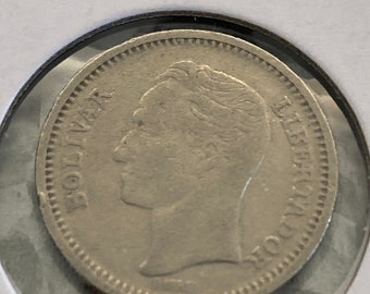 Venezuela 1965 Münze 50 Cent Bolivares