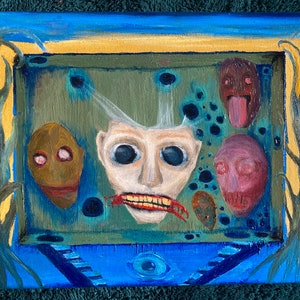 Untitled (price negotiable!) 13&quot;x11&quot; Oil on Canvas