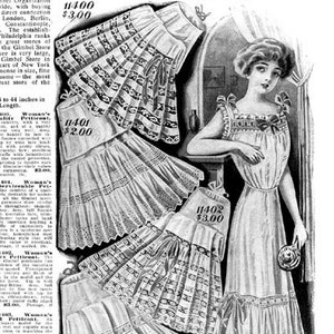 Edwardian E-Book- Insertion Lace & Lingerie Garment Technique and Inspiration- PDF Download Vintage Fashion