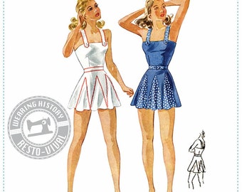 1940s bathing suits