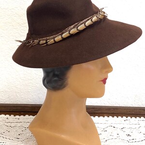 1930s Felt Tilt Hat - Etsy display picture 2