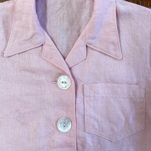 E-Pattern- Size 6- Mid 1940's Child's Two Piece Play Suit- Shorts Blouse- Wearing History PDF Download Pattern Children 40s 50s zdjęcie 4