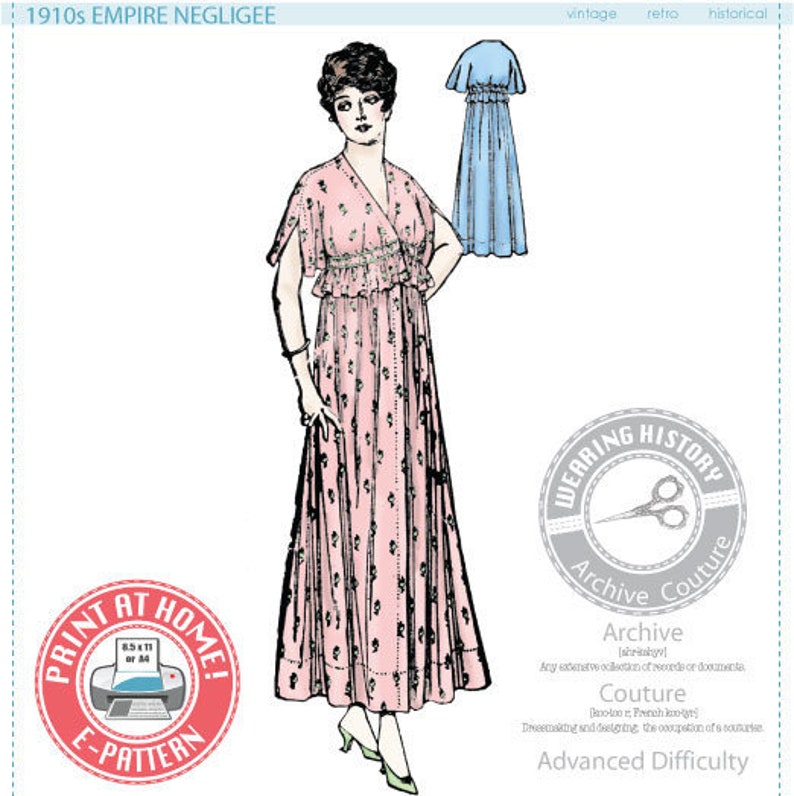 Edwardian Sewing Patterns Dresses, Skirts, Blouses, Costumes