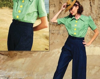 PRINTED PATTERN- Smooth Sailing 1930s Sports Togs Pattern- Wearing History