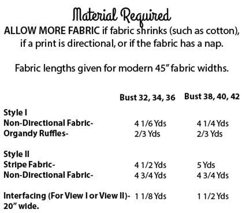 E-PATTERN-Mid 1930's Gina Dress Pattern 1930s 30s Wearing History PDF Vintage Sewing Pattern image 3