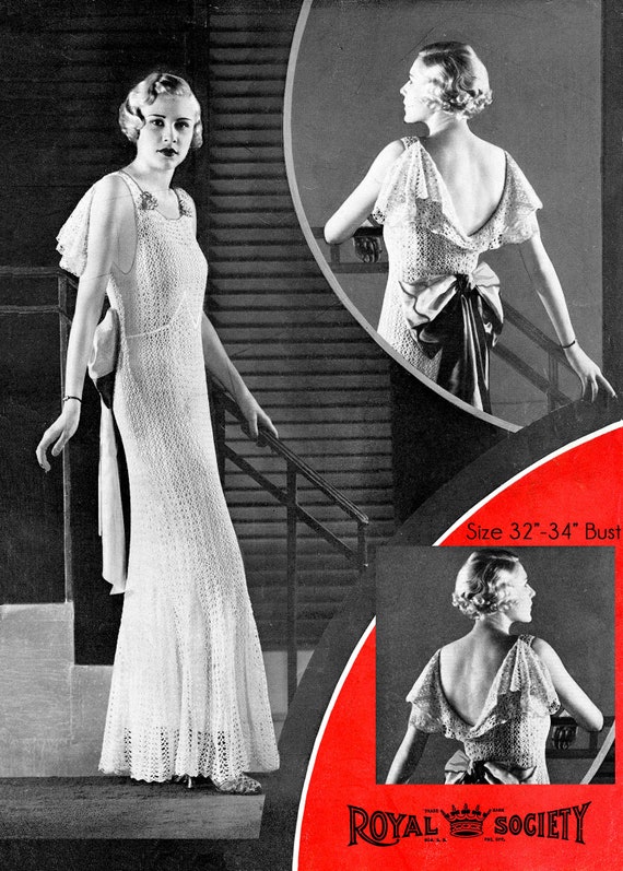 Womens fashion 1930s evening hi-res stock photography and images - Alamy