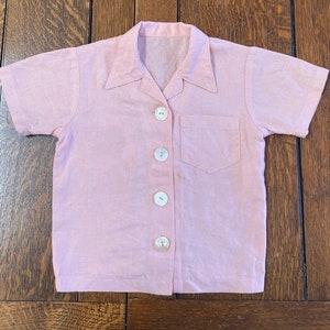 E-Pattern- Size 6- Mid 1940's Child's Two Piece Play Suit- Shorts Blouse- Wearing History PDF Download Pattern Children 40s 50s zdjęcie 3